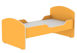 Кровать с бортом, 1200x600x600 манго