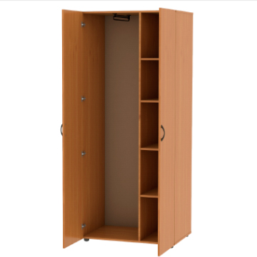 Шкаф для одежды комбинированный 854*450*2010, цвет ольха