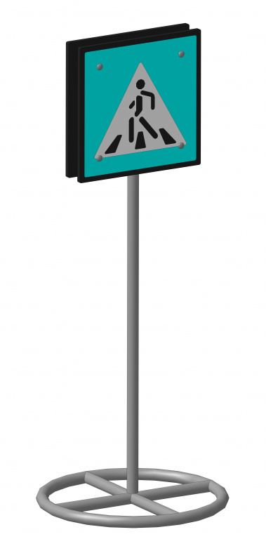 Знак (550х550) Пешеходный переход